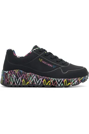 Skechers Sportovní UNO LITE 314976L BKMT Syntetický materiál