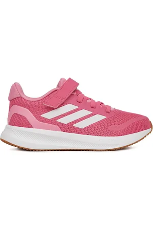 adidas Sneakersy RUNFALCON 5 EL C JP5151 Látkový materiál