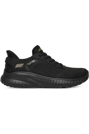 Skechers Sportovní obuv BOBS SQUAD CHAOS 117497 BBK Látkový materiál