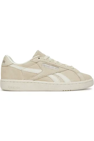 Reebok Tenisky CLUB C GROUNDS UK 100220809 Syntetický materiál,Přírodní kůže (useň) - Semiš
