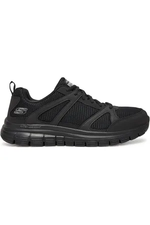 Skechers Tenisky BURNS 8790117 BBK Látkový materiál,Syntetický materiál