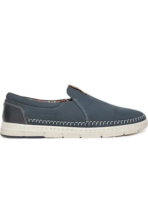 Quiksilver Polobotky STONE2-21 MB Přírodní kůže (useň) - Nubuk