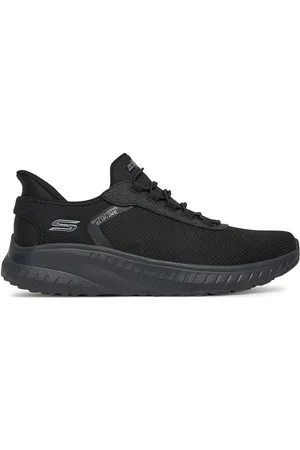Skechers Tenisky SLIP INS BOBS SPORT SQUAD 118303 BBK Syntetický materiál