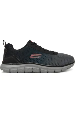 Skechers Tenisky TRACK 232399 BKCC Látkový materiál
