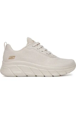 Skechers Sportovní obuv BOBS B FLEX HI 117385 OFWT Látkový materiál