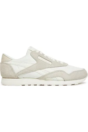 Reebok Tenisky CLASSIC NYLON 100220923 Syntetický materiál,Přírodní kůže (useň) - Semiš