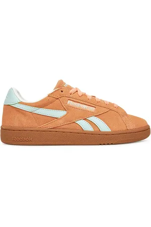 Reebok Tenisky CLUB C GROUNDS UK 100220815 Přírodní kůže (useň) - Semiš