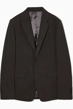 COS SLIM WOOL-MÉLANGE SINGLE-BREASTED BLAZER