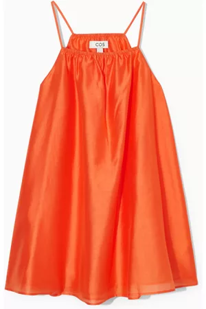 COS Ženy Zavazování za krk - HALTERNECK TUNIC-STYLE TOP