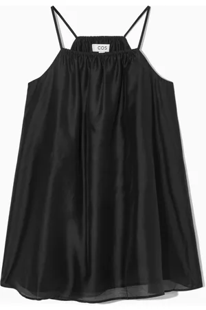 COS Ženy Zavazování za krk - HALTERNECK TUNIC-STYLE TOP