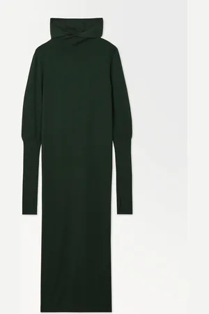 COS THE HOODED WOOL DRESS