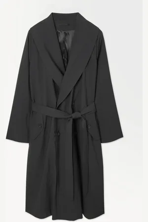 COS THE TECHNICAL WOOL-BLEND TRENCH COAT