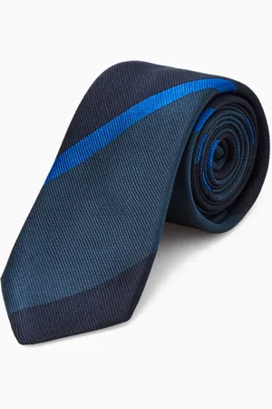 COS STRIPED PURE SILK TIE