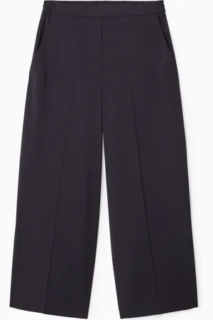 COS VOLUMINOUS WIDE-LEG WOOL TROUSERS