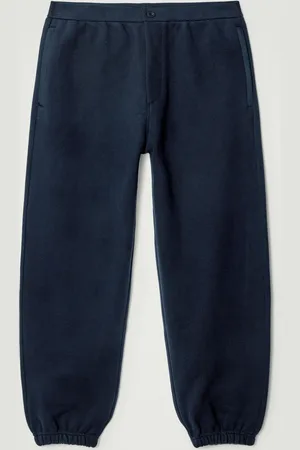 COS CONTRAST-TRIM STRAIGHT-LEG JERSEY JOGGERS