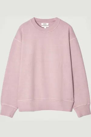 COS RELAXED WASHED-COTTON SWEATSHIRT