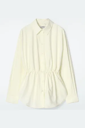 COS DRAWSTRING-WAIST SHIRT