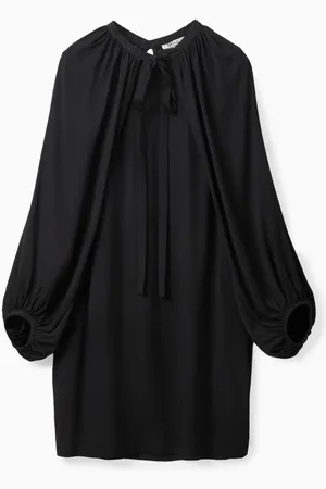 COS CAPE SLEEVE DRESS