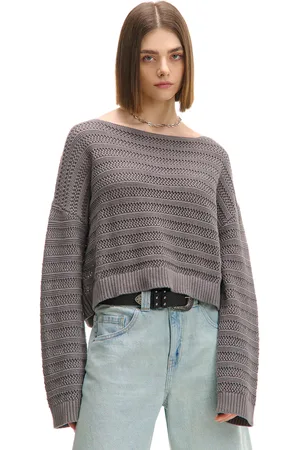 Cropp Bavlněný svetr se zapínáním na knoflíky