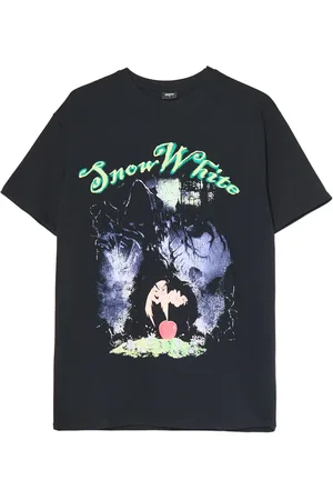 Cropp Černé tričko s potiskem Snow White