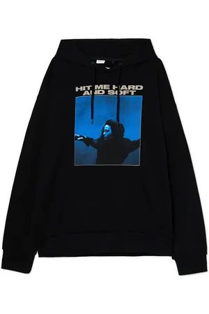 Cropp Černá mikina s kapucí Billie Eilish