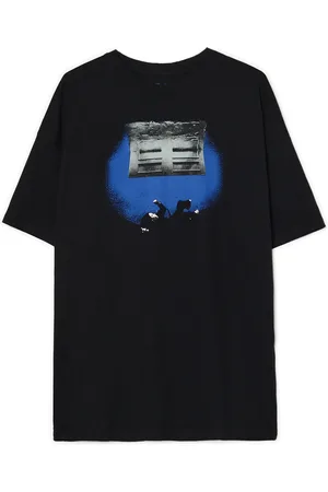 Cropp Černé tričko s potiskem Billie Eilish