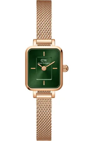 Daniel Wellington DW Watch Quadro Mini Melrose Emerald 15.4x18.2mm