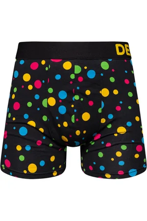 Dědoles Pánské boxerky Neonové puntíky