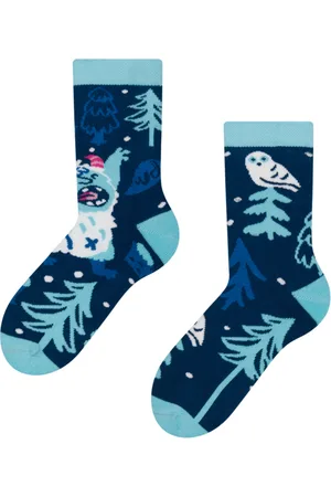 Dědoles Teplé ponožky dětské Lesní Yeti