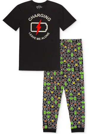 Dědoles Pánské pyžamo Nabíjím se