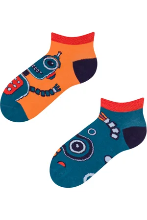 Dědoles Kotníkové ponožky dětské Robot