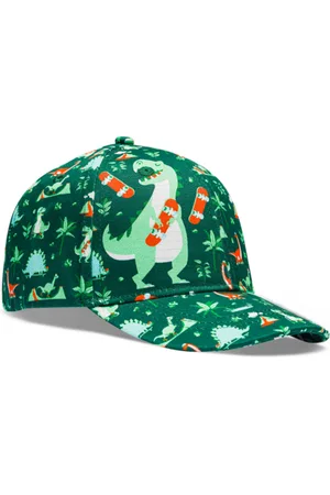 Dědoles Dětská kšiltovka Dino na skateboardu