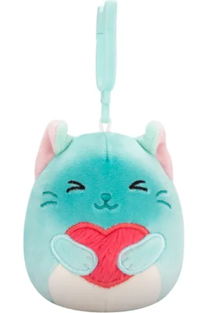 SQUISHMALLOWS Klíčenka Siamská kočka – Sigrid, 9 cm