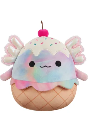 SQUISHMALLOWS Duhový axolotl – Tinley, 20 cm