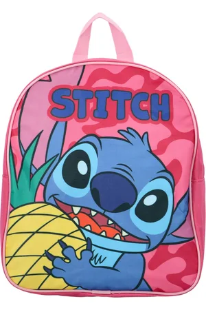 Setino Dětský veselý batůžek s motivem, Stitch růžový