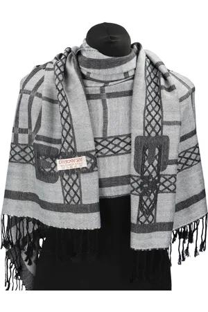 Cashmere Elegantní dámská zimní šála Vokala, /černá