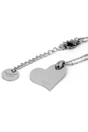 Vuch Náhrdelník Love Silver, stříbrná barva