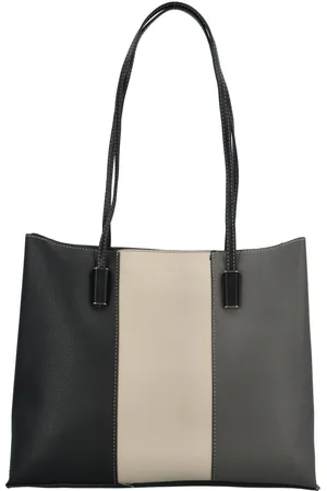 David Jones Dámská koženková kabelka Chic, černá