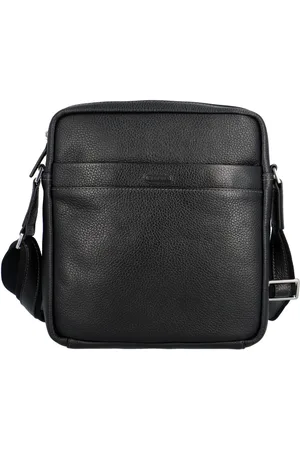 Katana Luxusní pánská crossbody taška Reteno, černá