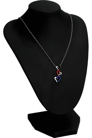 Delami Něžný dámský náhrdelník s chirurgické oceli Love red,navy, black