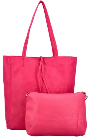 JGL Elegantní sada: Kabelka přes rameno a crossbody Marcelle, fuchsiová