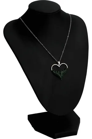 Delami Něžný dámský náhrdelník s chirurgické oceli Love Green