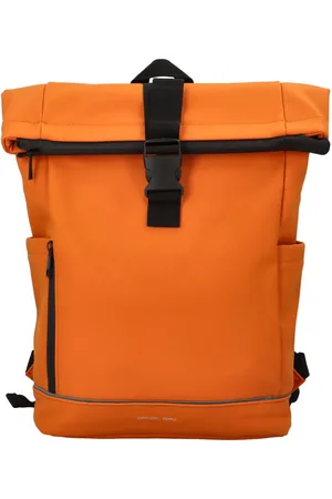 Daniel Ray Trendy studentský roll-top batoh Servalen, oranžový