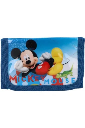 Disney Dětská textilní peněženka Mickey, tmavě