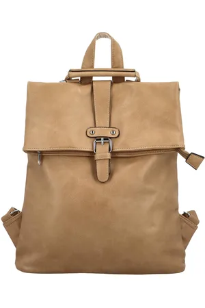 INT COMPANY Trendy dámský kabelko-batoh Sinast, khaki