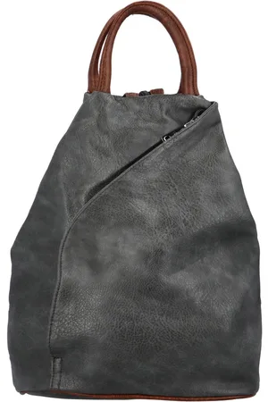L&H Trendy dámský koženkový batůžek Soleina, šedá