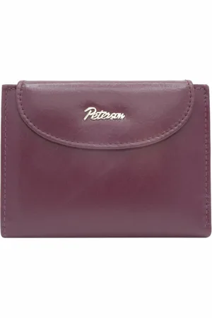 Peterson Trendy peněženka z eko kůže Ruffina, fialová