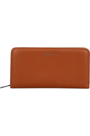 MaxFly Trendy dámská koženková peněženka Gelbert, camel