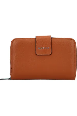 MaxFly Trendy dámská koženková peněženka Engli, camel