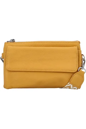 MaxFly Trendy dámská crossbody kabelka Santiana, žlutá